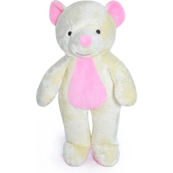Udstoppet dyr - Stor bamse - Hvid - Blød - 155 Cm - Xl