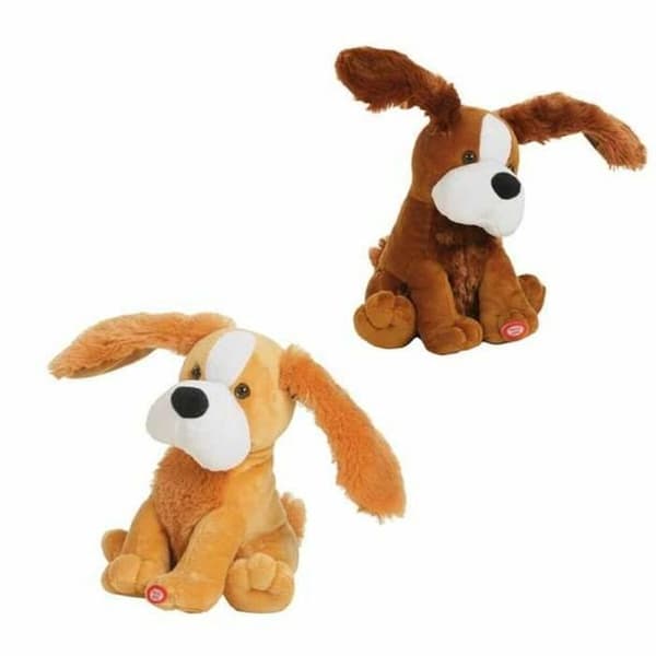Plyschleksak Creaciones Llopis Dog Movement Ears (25 cm)
