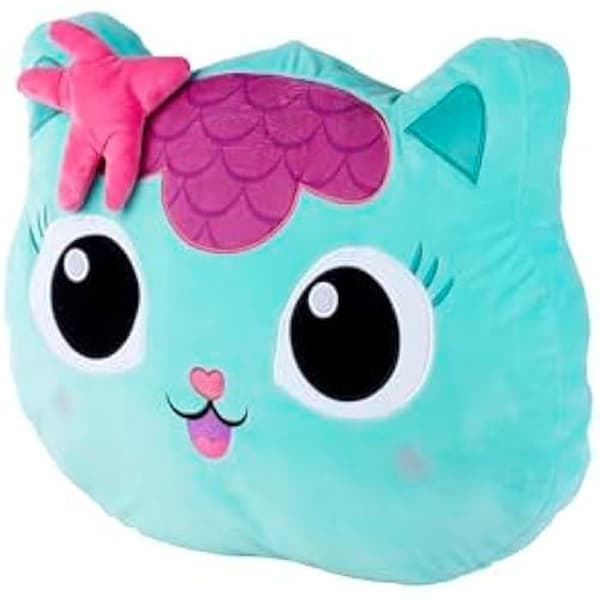 Plyschkudde - SIMBA - Gabby's Dollhouse - Sea kattunge motiv - 50 cm - För bebisar från födseln