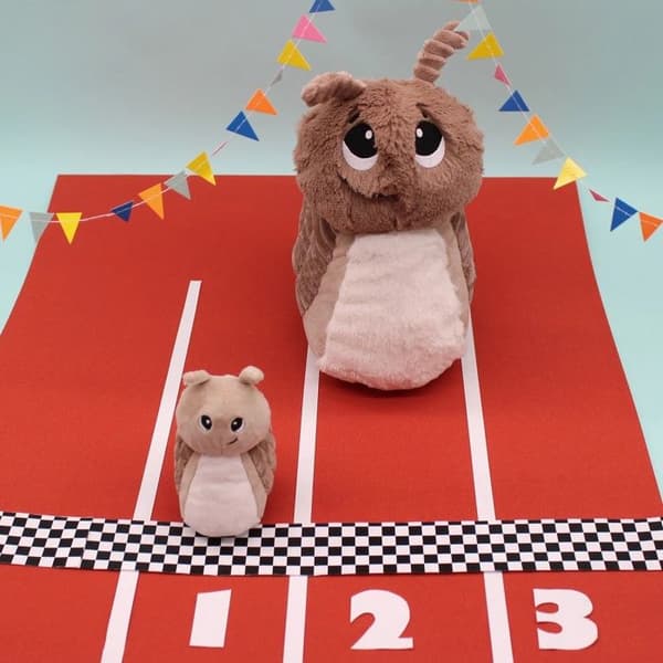 Peluche snigel Speedou mamma
