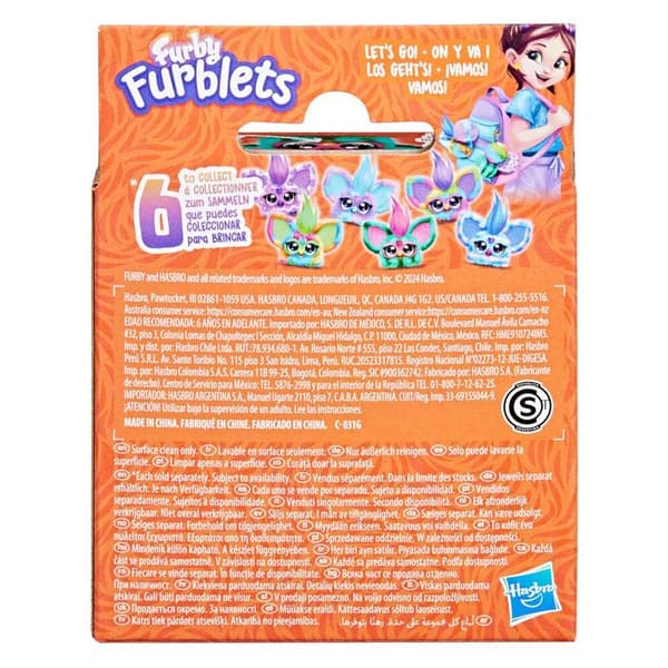 Plysch Hasbro Furblet Mello Nee mini Furby