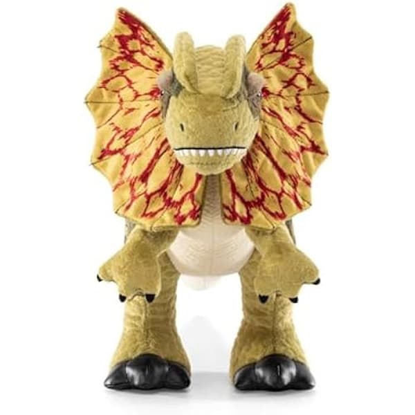 Plush - THE NOBLE COLLECTION - Dilophosaurus - Flerfärgad - Grön - För barn från 3 år