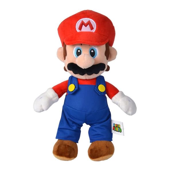 Peluche Nintendo Super Mario Bros Mario - 30 cm