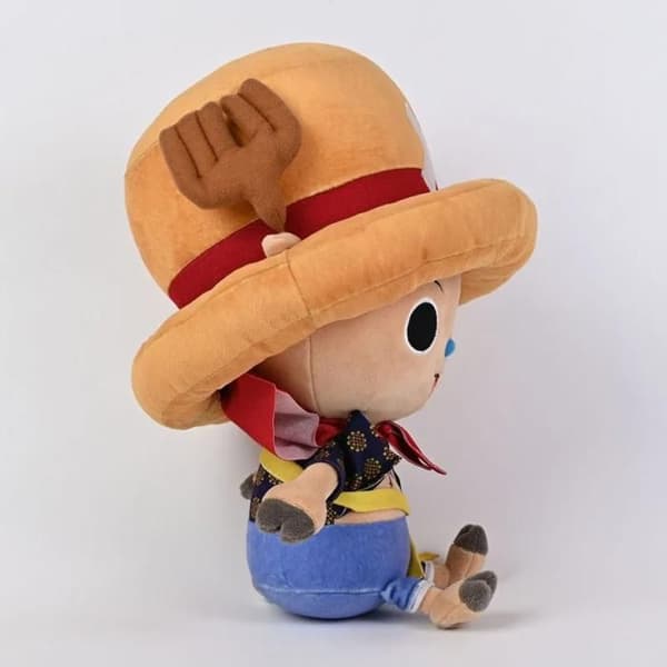 Peluche - SAKAMI - Chopper Luffy - 20 cm - Multikolor - Mjuk och kramvänlig