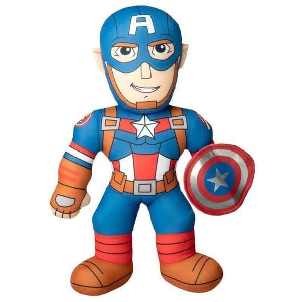 Ljudlig Marvel Captain America-plysdjur