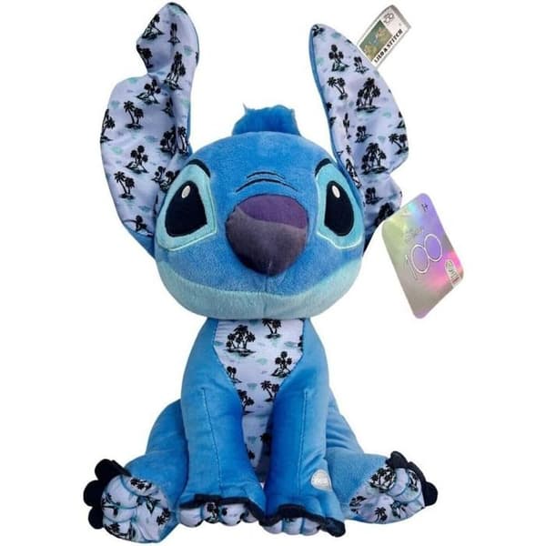 Peluche med ljud Disney 100-årsjubileum Stitch Leroy Glitter