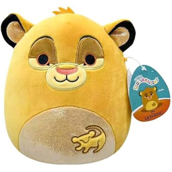 Peluches - SQUISHMALLOWS - Simba - 20 cm - Flerfärgad - Disney 30-årsjubileum