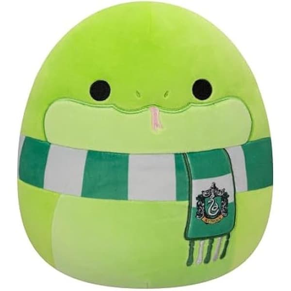 Squishmallows Harry Potter Slytherin Orm i Pläd Jumbo 40,6 cm