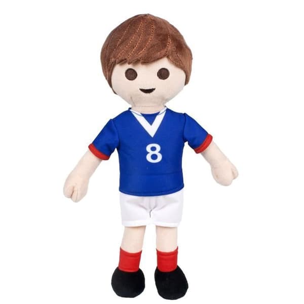 PELUCHE PLAYMOBIL ® FOTBOLLSPELARE FRANKRIKE 760016843 - BEGRÄNSAD UPPLAGA