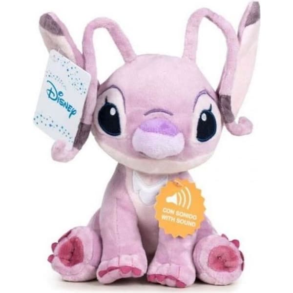 Plysch - DISNEY - Angel Stitch - 20 cm - Rosa - Blandat - Inredning