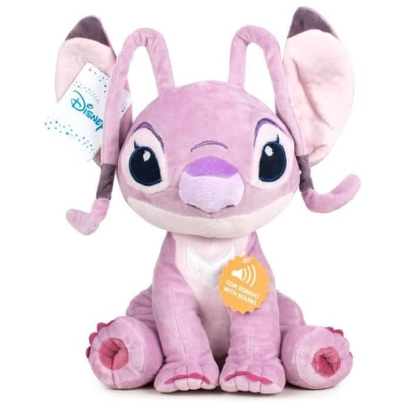 Peluche Angel Stitch 40cm med sin Disney