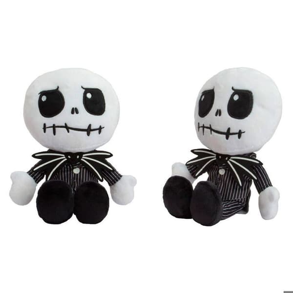 Peluche - Simba - Jack Skellington - Svart/Vit - 3 år - Mixat