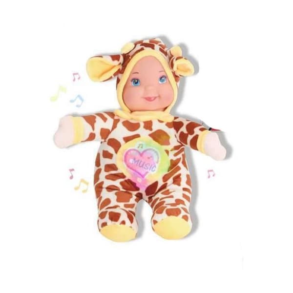 Babydocka Reig 35 cm Giraffe Musikalisk mjukisleksak
