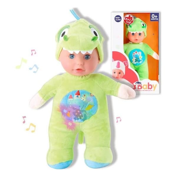 Reig Doll Green Dinosaur Plyschleksak (30 cm)