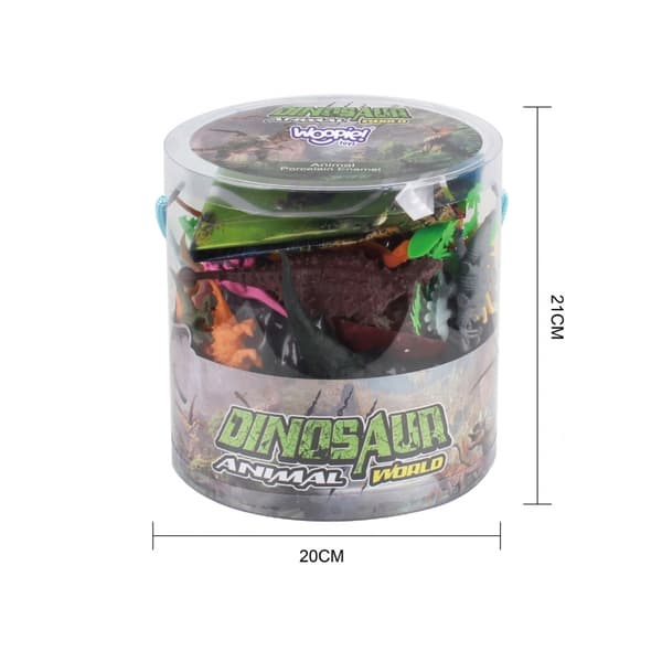 WOOPIE Set med Dinosaurier Figurer 34 st.
