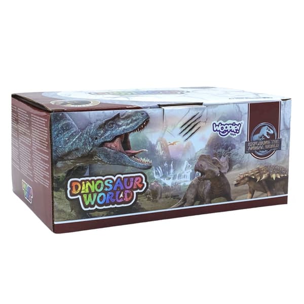 WOOPIE Set med Dinosaurier XL Figurer + Mat
