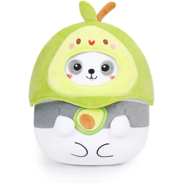 AIXINI Avocado Panda Plysdyr, Blødt Duftende Stof, Begrænset Udgave,Avocado Panda