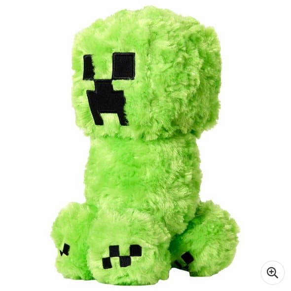 Minecraft Movie Plush Creeper 20cm