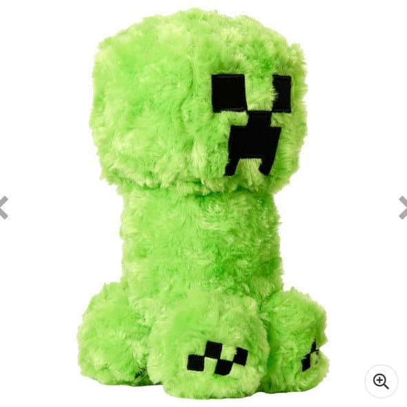 Minecraft Movie Plush Creeper 20cm