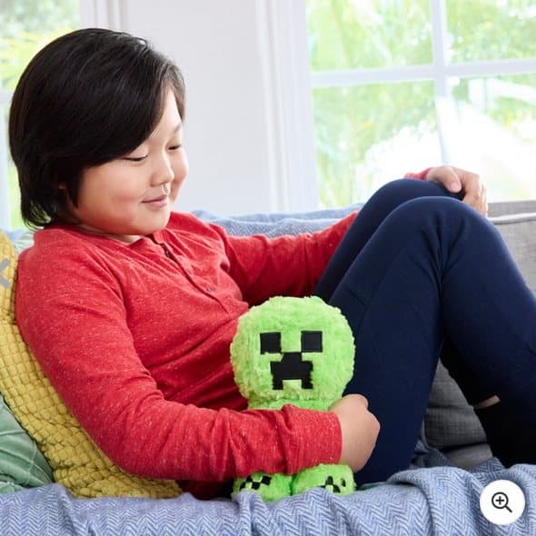 Minecraft Movie Plush Creeper 20cm