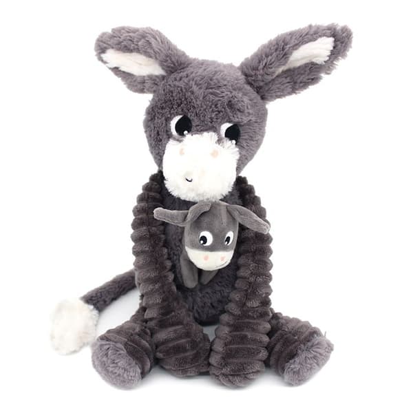 Plyschåsnäcka - Déglingos - Poitou - 25 cm - Gömda baby - Återvunnen polyester