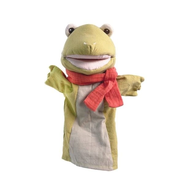 Marionett - Egmont Toys - Groda - 26 cm - Bomull - Unisex - Inomhus