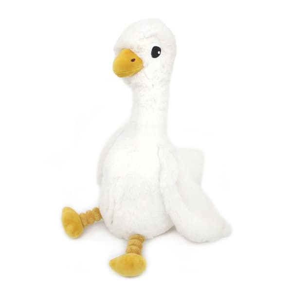 Peluche - Les Déglingos - Jébongou - Mamma gås och bebis - 36 cm - Återvunnen polyester