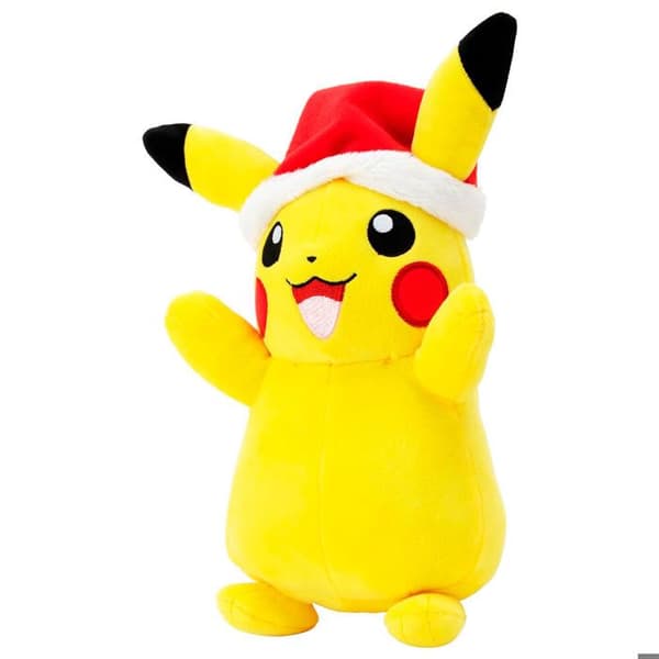 Plysdjur - Jazwares - Pikachu - Jul - Gul - 3 år och uppåt