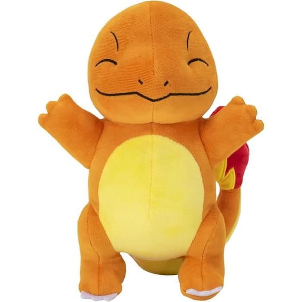 Peluche - Pokémon - Salamander - 20 cm - Flerfärgad - Officiell licens Jazwares