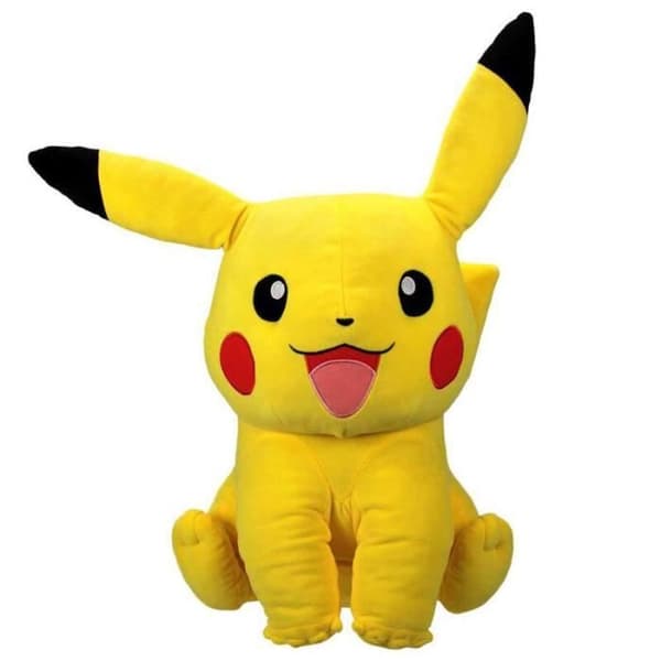 Pikachu Pl plush 45 cm - Pokemon - Gul - Unisex - Vuxen - Inomhus - Från 3 år