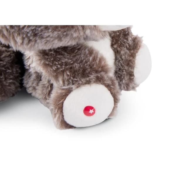 Mjuk leksak - Nici - Glubschis Clooney - 25 cm - Grå/Vit - För barn