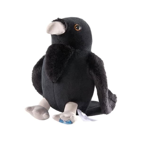 Ravenclaw Raven Mascot Plysch 14 cm - Noble Collection - Harry Potter - Svart - Inredning
