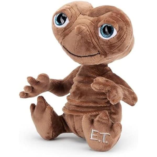 Peluche - SPEL FRÅN FRAMFÖR - E.T. Extra TERRESTRE - Höjd 25 cm - Officiell - Brun