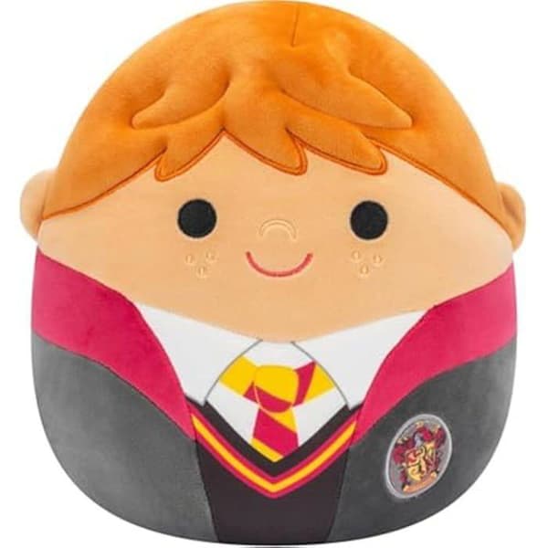Peluche - SQUISHMALLOWS - Ron Weasley - 40 cm - Ultrasoft - Harry Potter - Gryffindor