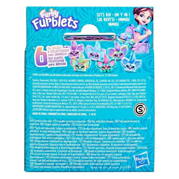 Peluche Hasbro Furblet Hip Bop mini Furby