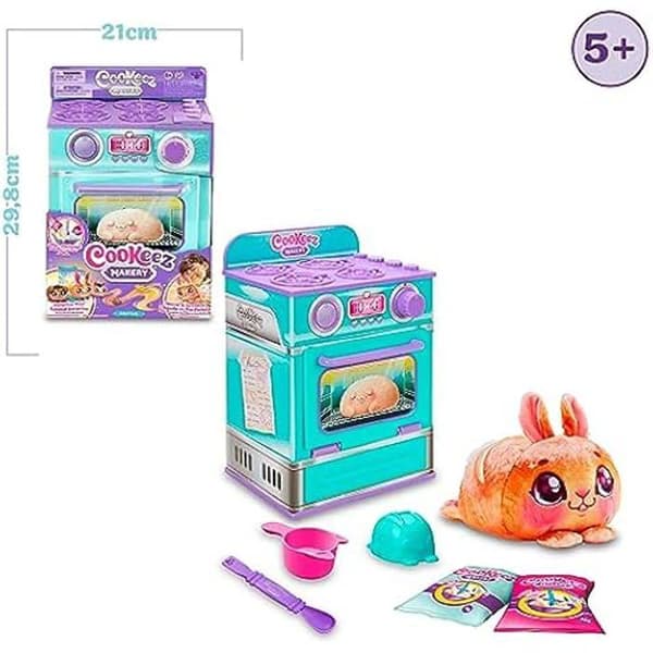 Interaktiv leksak - Famosa - Cookeez Makery - Magisk ugn - Skapa din mjukisdjur - Åh så söta ljud