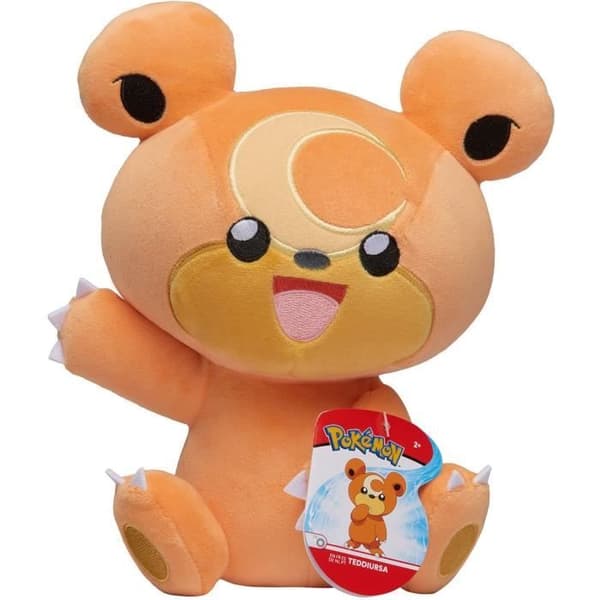 BANDAI PokÃ © mon - Mjuk leksak 20 cm Teddiursa