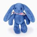 Miniatyrbild 4 av 6: Doudou och Kompani - Kramdjur Kanin Fleurette blå 25 cm