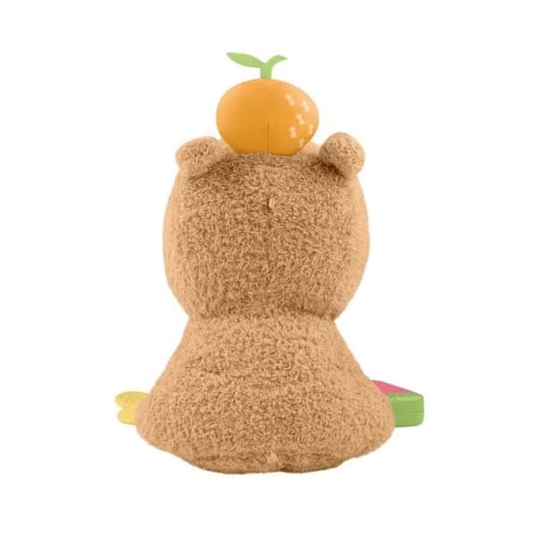 Fisher-Price Mon Capybara Câlins - Nalle med Bitleksak och Rassel - Från 3 månader - HYR54