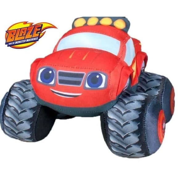 Plysch - ALPEXE - Blaze bil - 14 cm - Röd - Mjuk