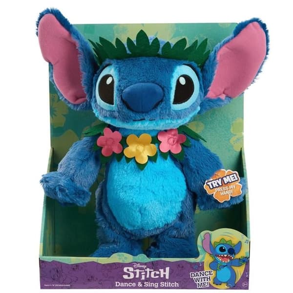 Disney Stitch Plush Sjungande och Dansande 38 cm