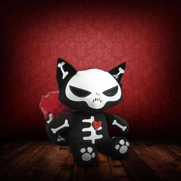 Plysdjur - TOYNAMI - Emily The Strange - 20 cm - Svart - För barn från 3 år