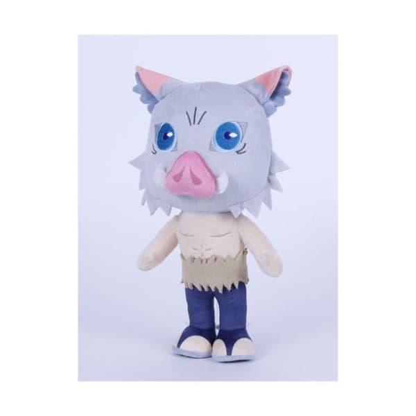 Demon Slayer plyschleksak - PLAY BY PLAY - Tanjiro 27 cm - Vit - Inredning - 27 cm - 3 år