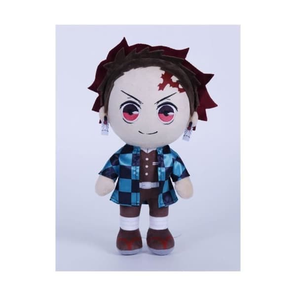Demon Slayer plyschleksak - PLAY BY PLAY - Tanjiro 27 cm - Vit - Inredning - 27 cm - 3 år