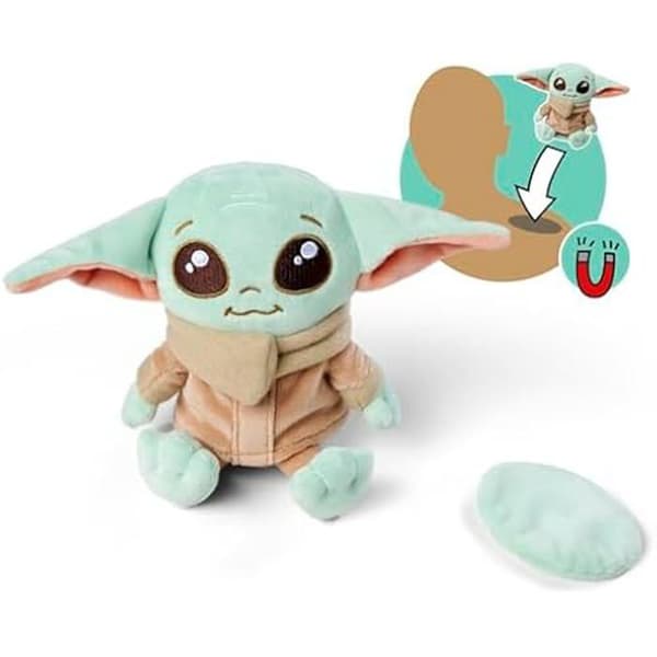 Plysch - SIMBA - Grogu - 12 cm - Lämplig från födseln - Magnet för axel