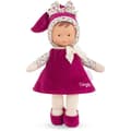 Miniatyrbild 1 av 6: Doudou - COROLLE - Miss Rose Grenadine - 25 cm - vaniljdoft - från födseln