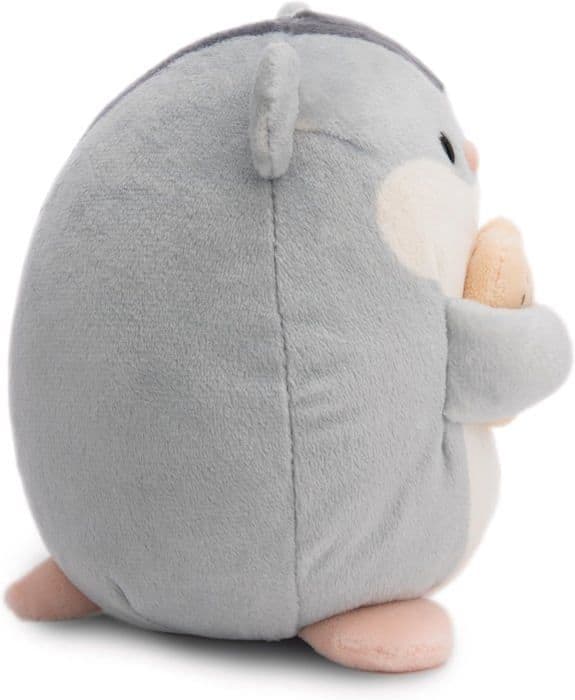 Peluche - Nici - Hamster Shai - 16 cm - Grå - Samling Super Mochi