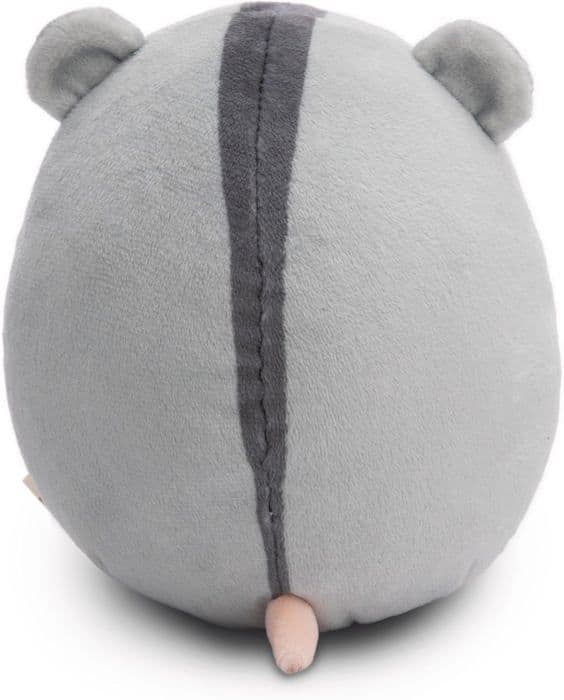 Peluche - Nici - Hamster Shai - 16 cm - Grå - Samling Super Mochi