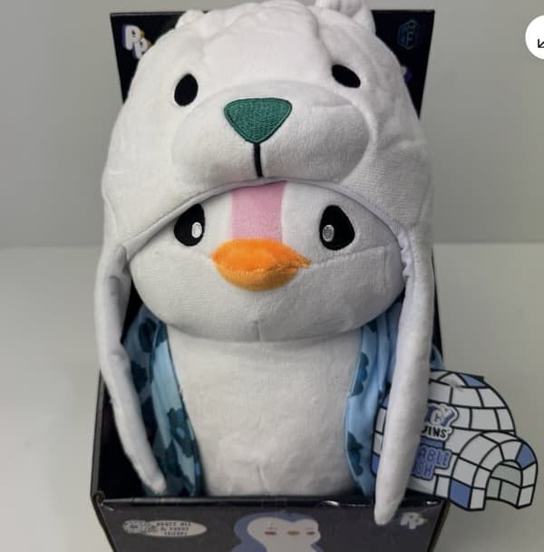 Pudgy Penguins Polar Bear Outfit  Huggable Plush