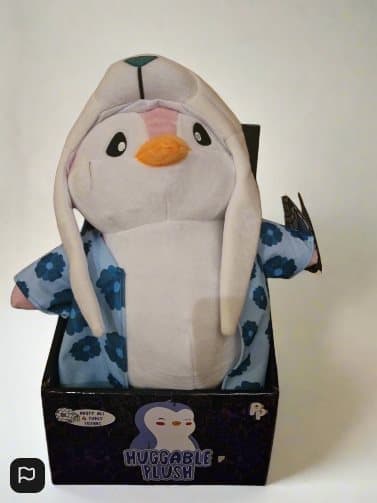 Pudgy Penguins Polar Bear Outfit  Huggable Plush